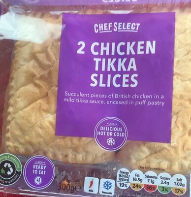 2 Chicken Tikka Slices